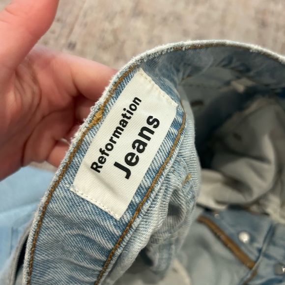 Reformation high waisted denim jeans - Picture 5 of 5